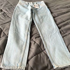 Mango Mom comfort high waist/ankle jeans. NWT.